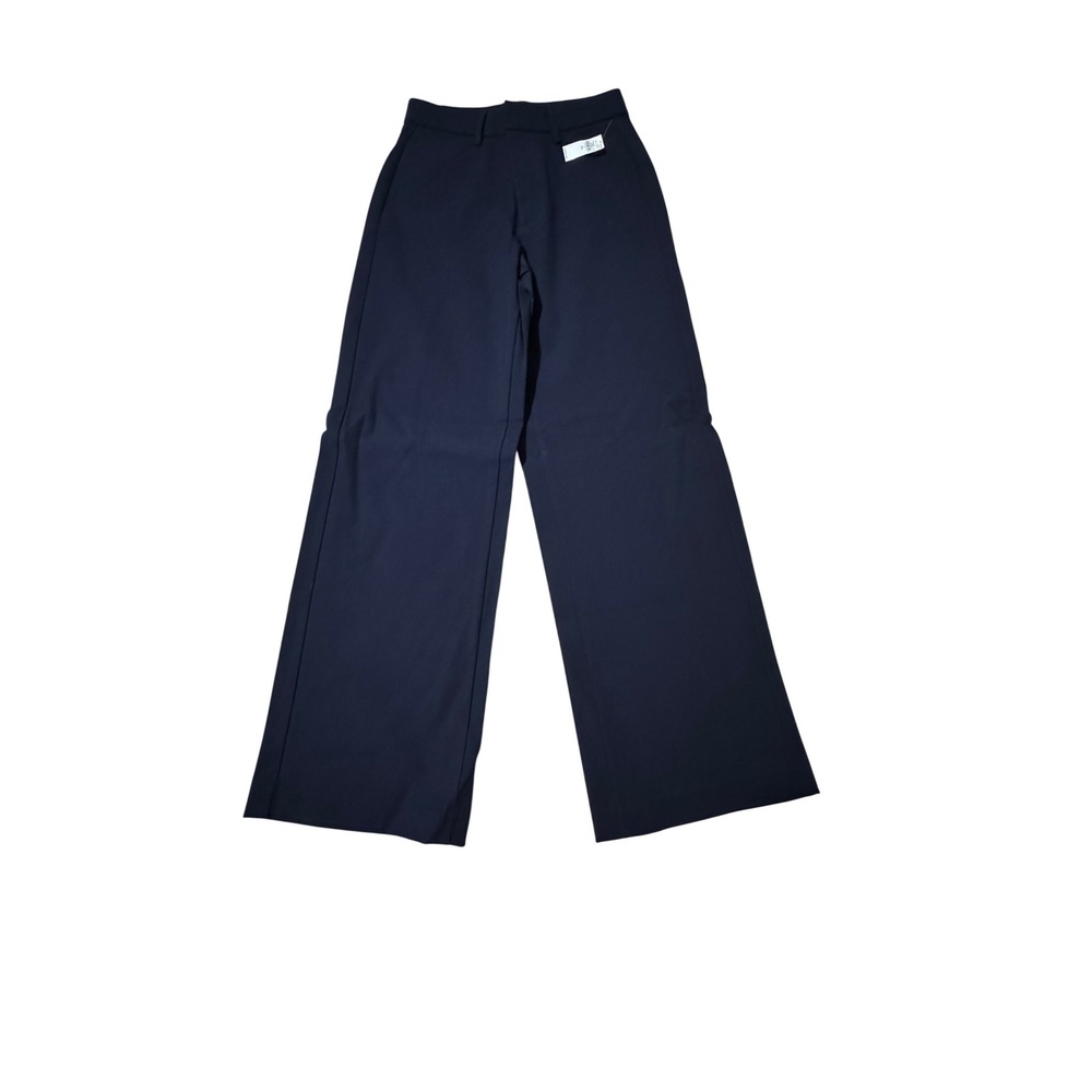 Old Navy Pixie Super Wide Leg Pants Navy Blue High Rise Never Fade 6 Tall 842744